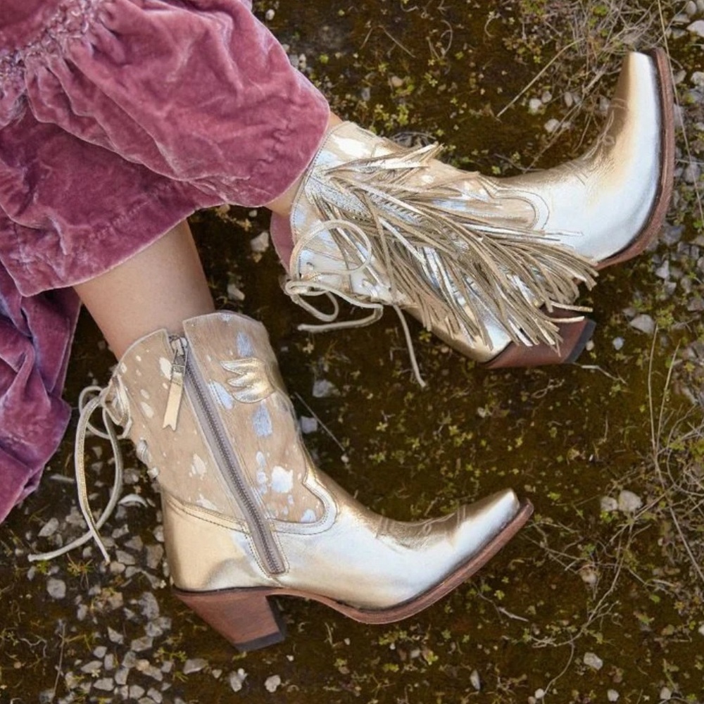 Junk Gypsy by Lane - Spirit Animal shorty boots, NWOT - Picture 4 of 15